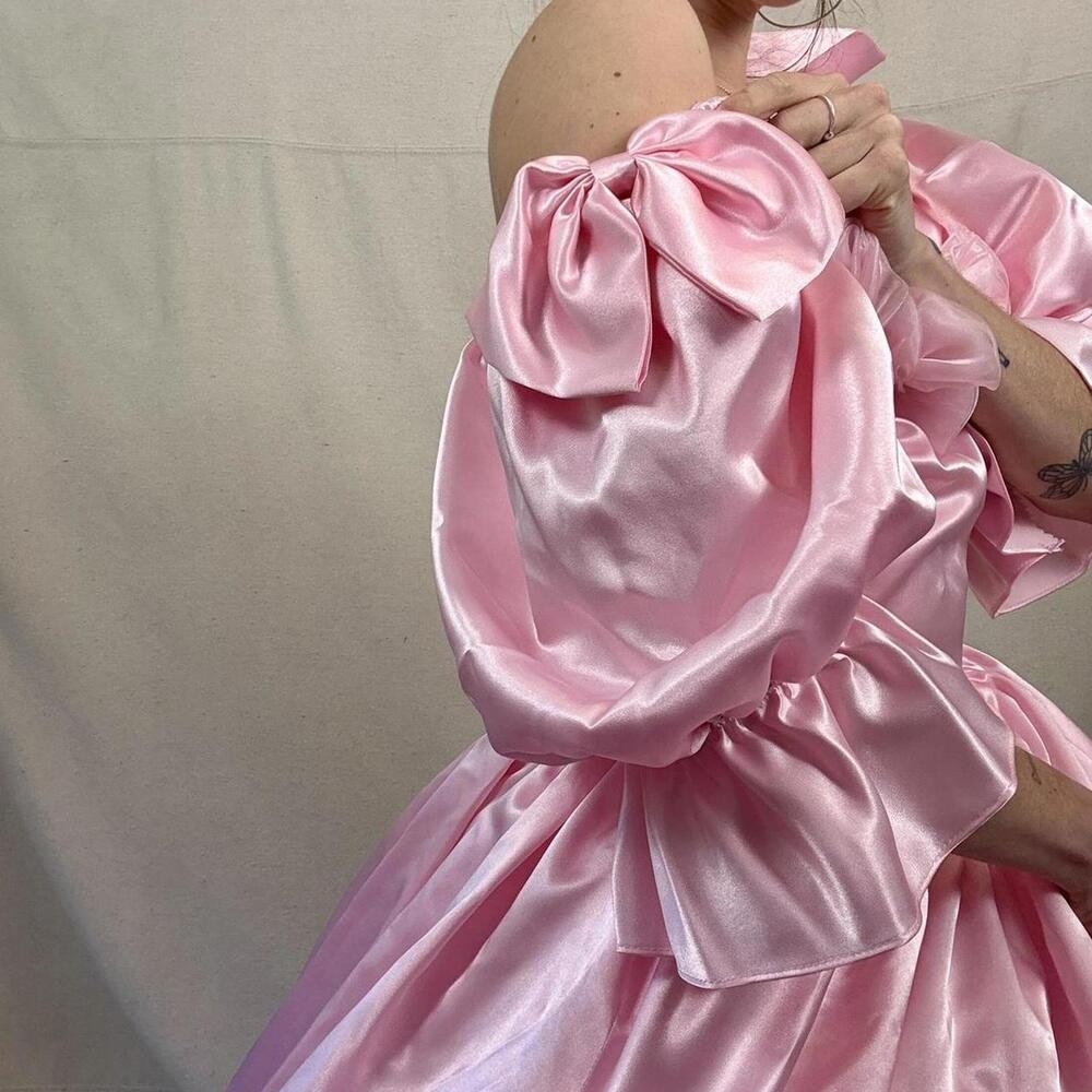 Vintage 80s Princess Gown - Picture 6 of 8